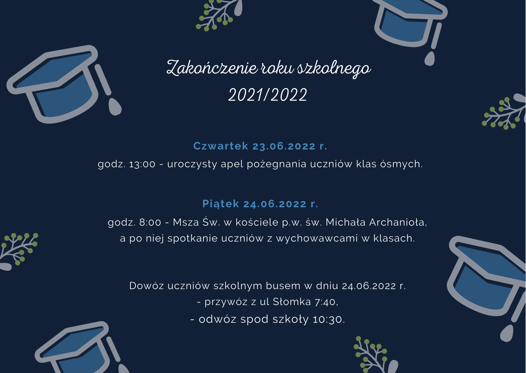Dark Blue Graduation Hat Graduation Announcement 148105 mm